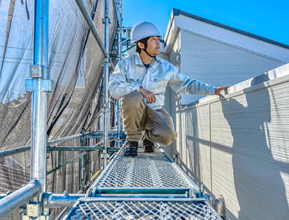 打ち合わせから施工まで「見える安心」を重視